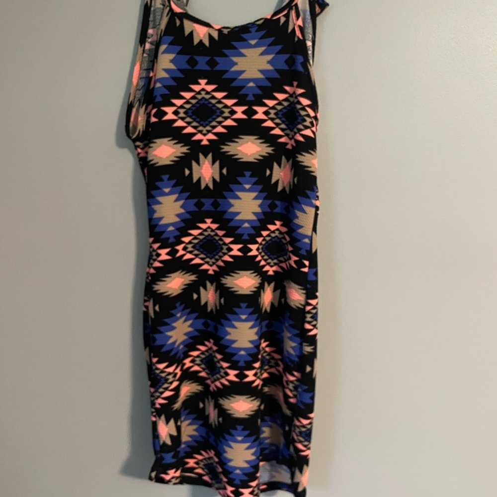 Stretch Aztec Dress